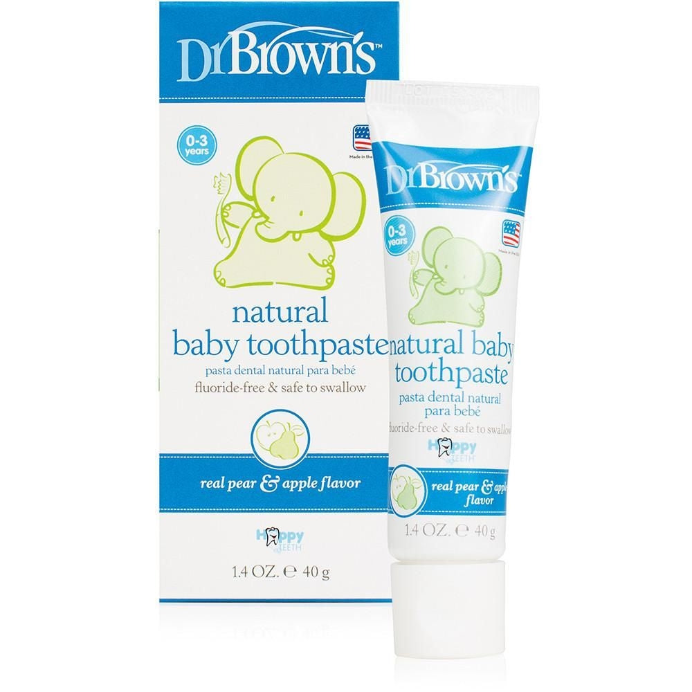 Dr. Brown's Natural Baby Toothpaste (40g) - exp 07/27