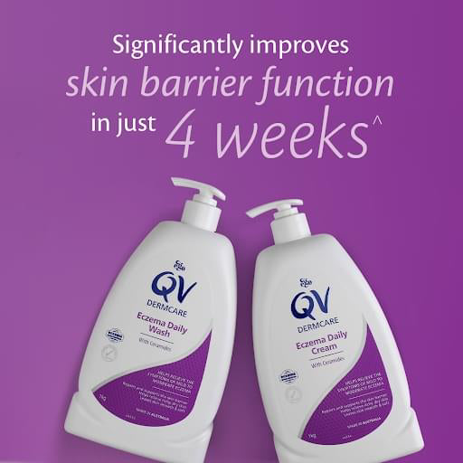 QV Dermcare Eczema Daily Cream With Ceramides, 1KG (Exp 12/29)