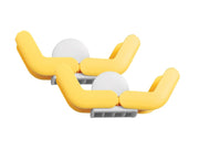 Oribel VertiPlay STEM Marble Run Wall Toy Part - End Caps