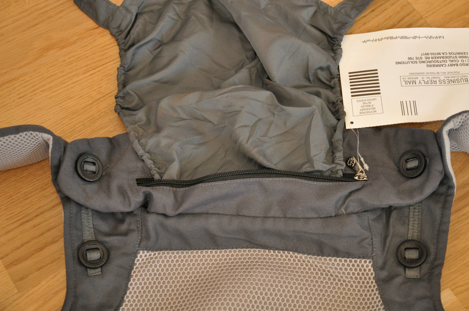 Ergobaby All Position 360 Cool Air Mesh Baby Carrier - Carbon Grey - Pupsik Singapore