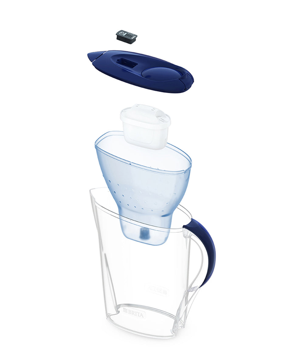 Brita Marella Cool Water Filter Jug (1x Maxtra Pro Filter) -  2.4L Blue