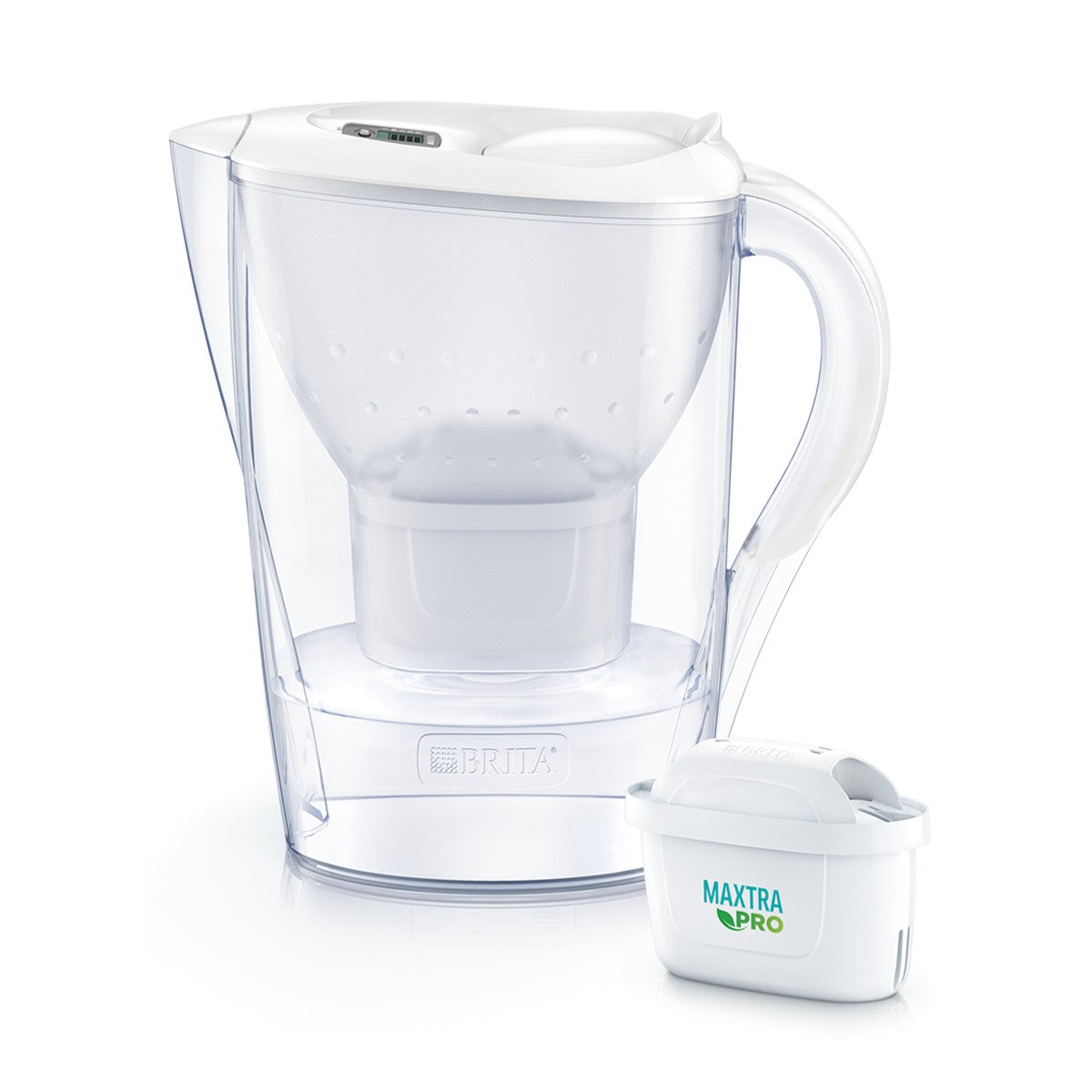 Brita Marella Cool Water Filter Jug (1x Maxtra PRO Filter) - 2.4L White