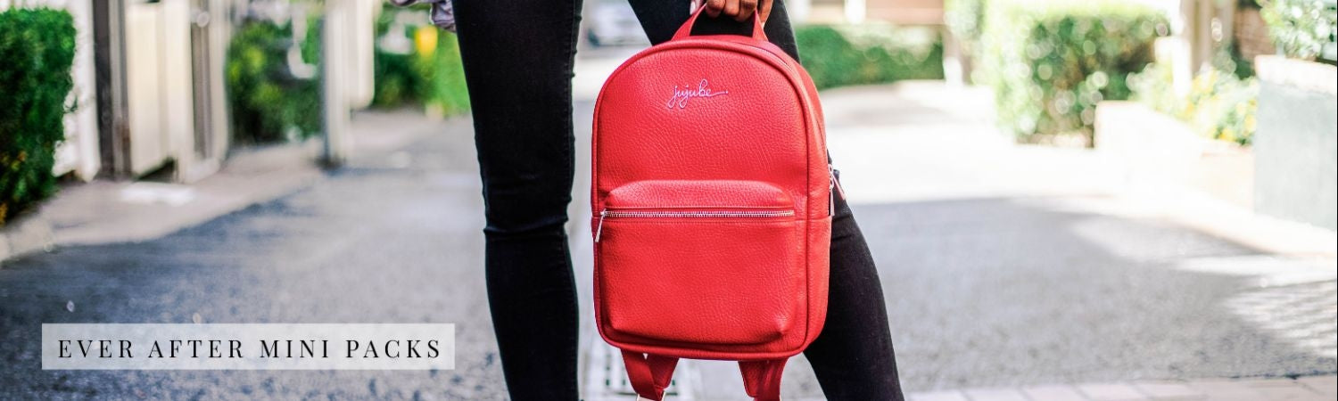 Jujube Ever After Ever Leather Mini Backpack (5 Designs) - Pupsik Singapore