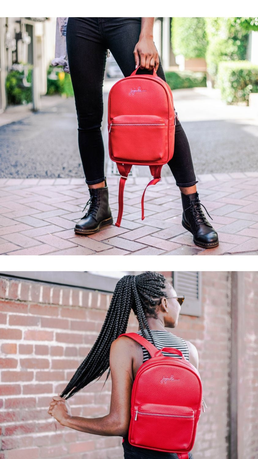 Jujube Ever After Ever Leather Mini Backpack (5 Designs) - Pupsik Singapore