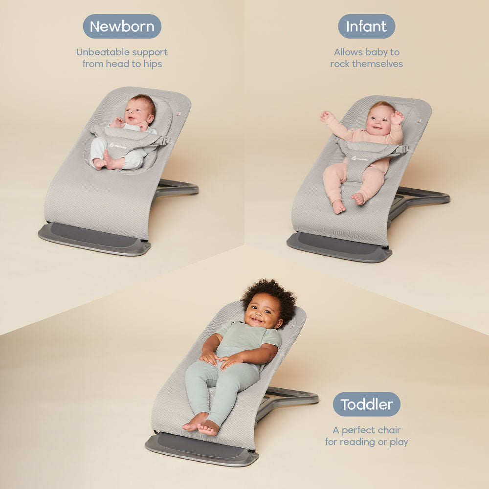Ergobaby Evolve Mesh Bouncer (3 Colours)
