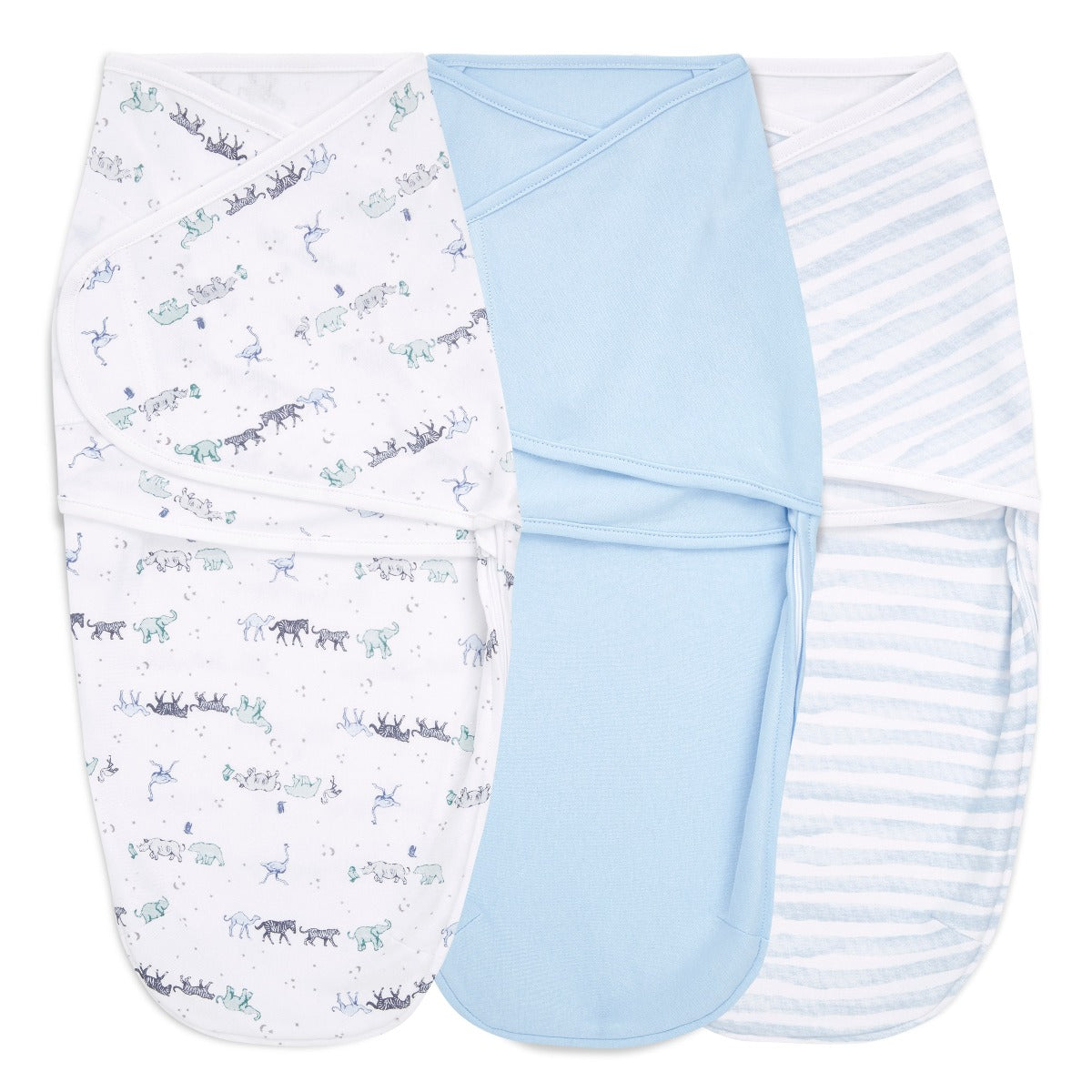 Aden Anais Essentials Swaddle Wrap  (3pk) , 0-3 months (14 Designs) - Pupsik Singapore
