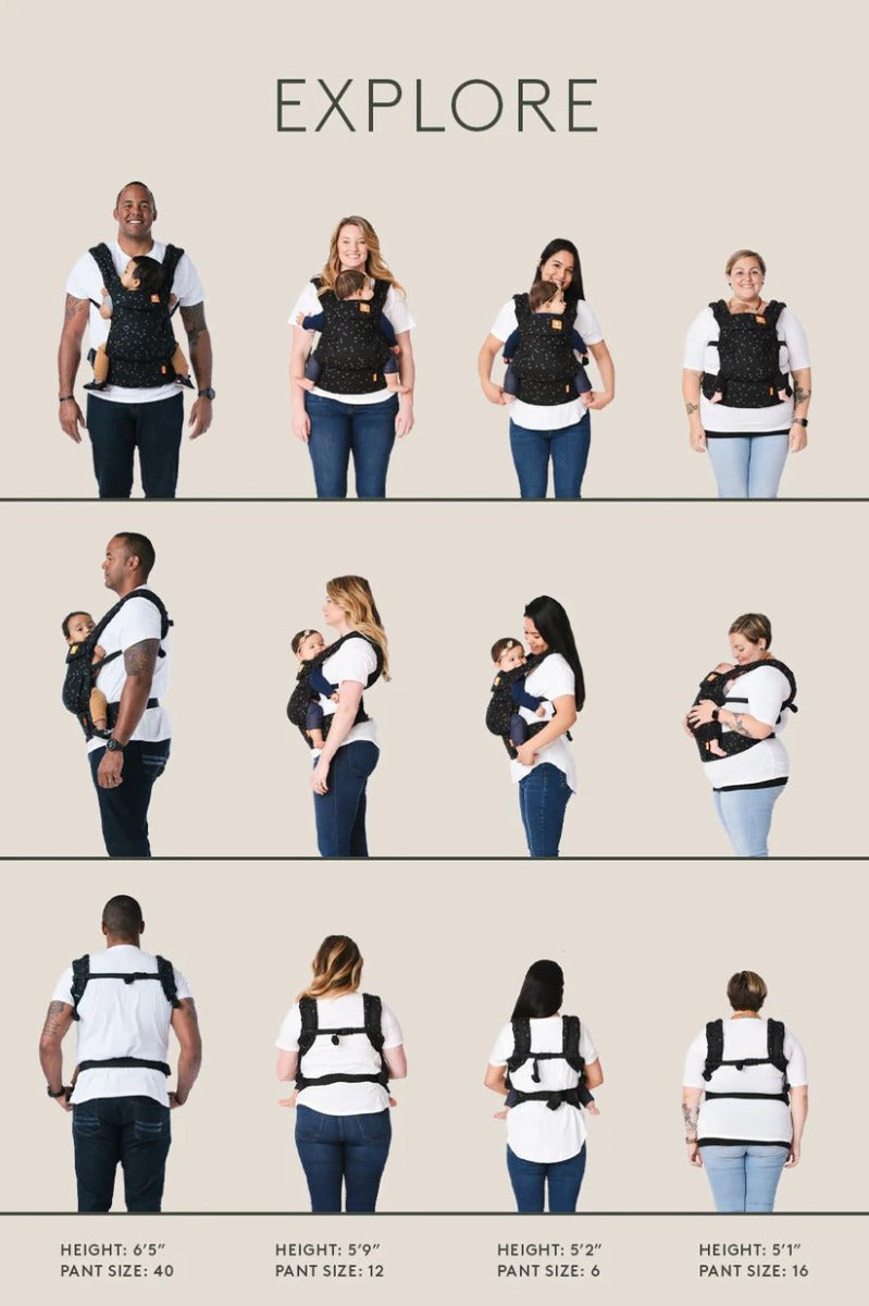 Tula Classic Explore Mesh Baby Carrier (5 Designs)