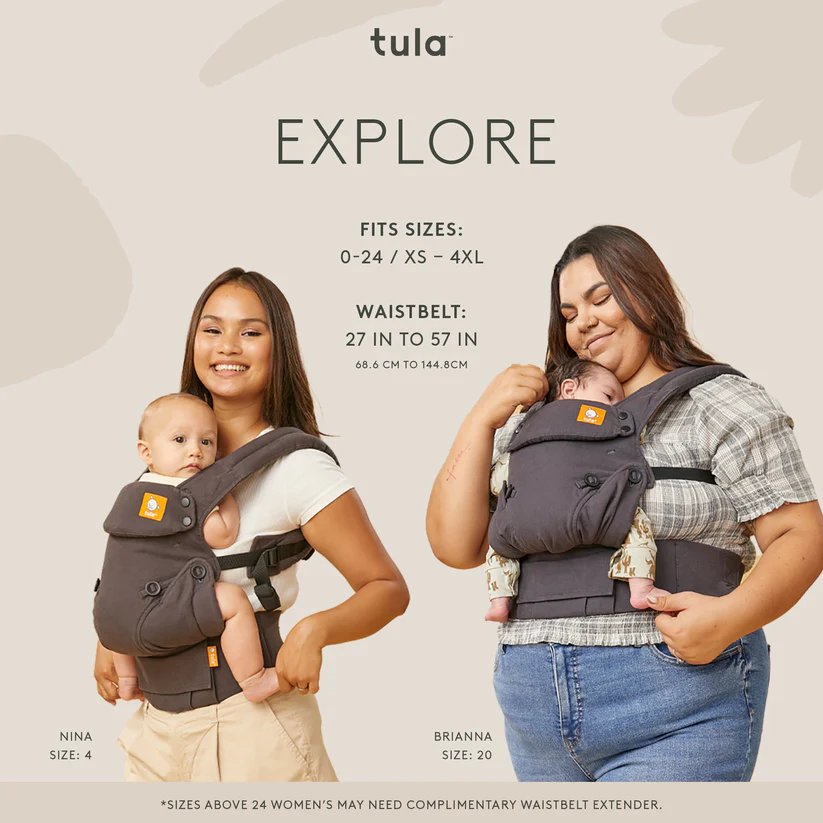 Tula Classic Explore Mesh Baby Carrier (5 Designs)