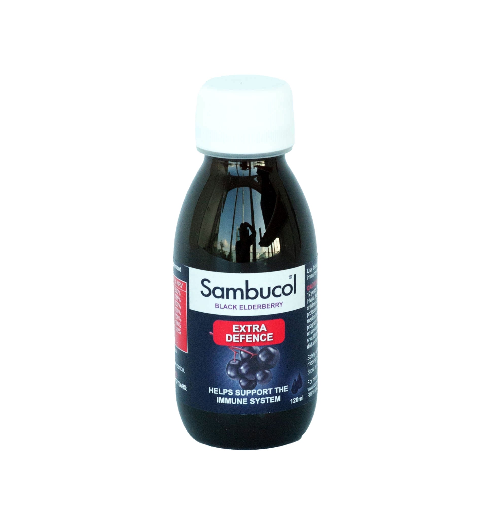 Sambucol Extra Defence Liquid for 12Y+, 120ml - Exp 07/26