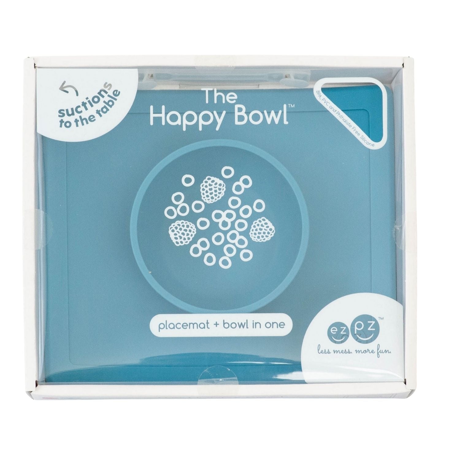 EzPz Happy Bowl (8 Colours) - Pupsik Singapore