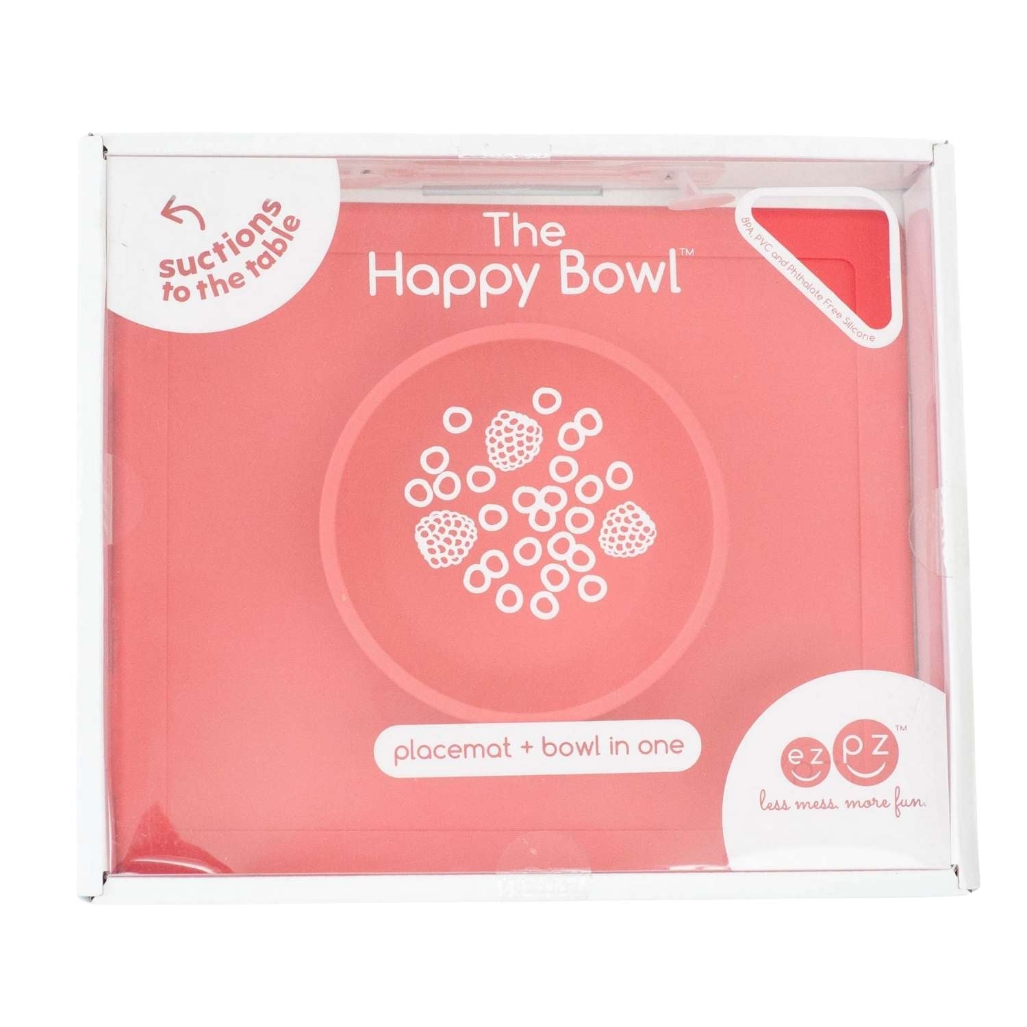 EzPz Happy Bowl (8 Colours) - Pupsik Singapore