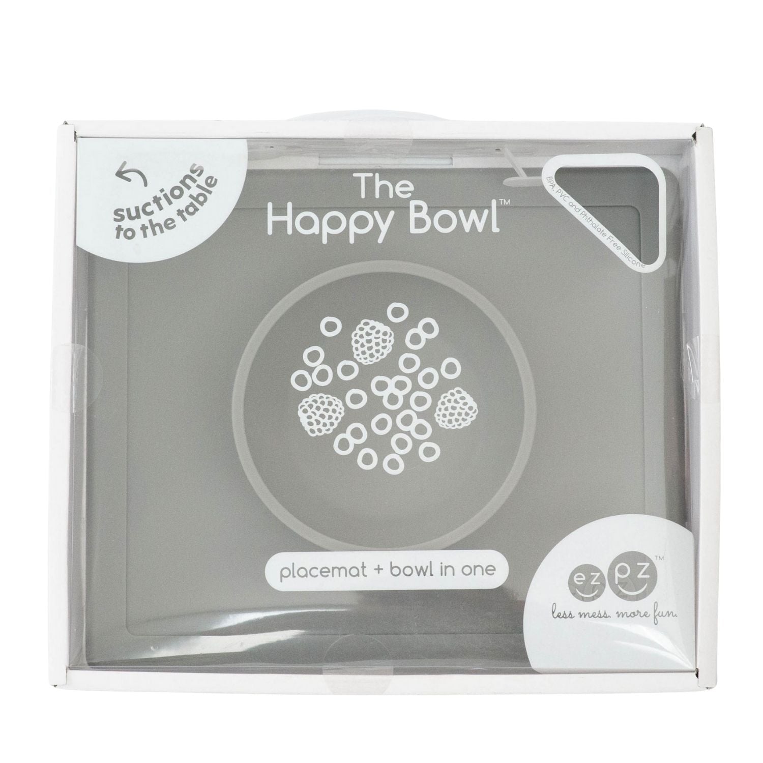 EzPz Happy Bowl (8 Colours) - Pupsik Singapore