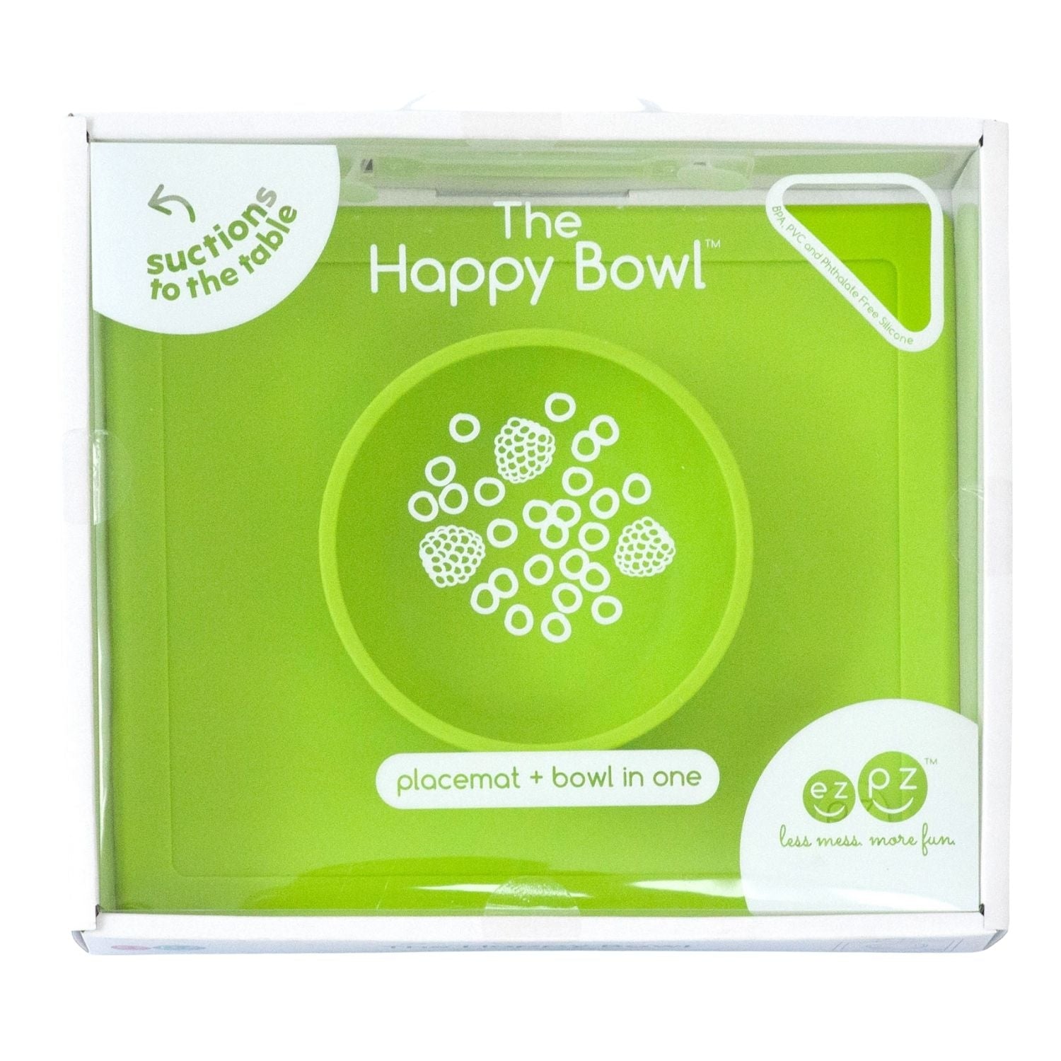 EzPz Happy Bowl (8 Colours) - Pupsik Singapore