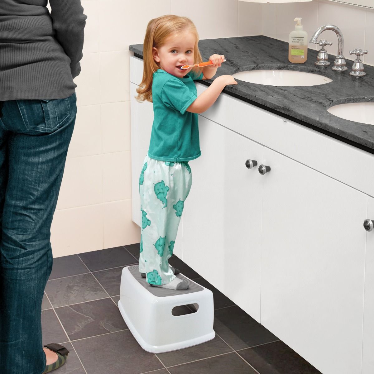 Dreambaby Toddler & Me™ Step Stool - Grey
