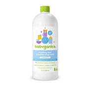 Babyganics Foaming Dish & Bottle Soap Refill, 1L - Fragrance-Free (Exp 09/26)