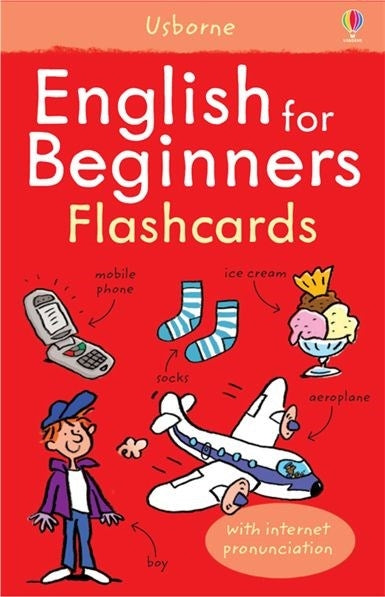 Usborne English for Beginners Flashcards