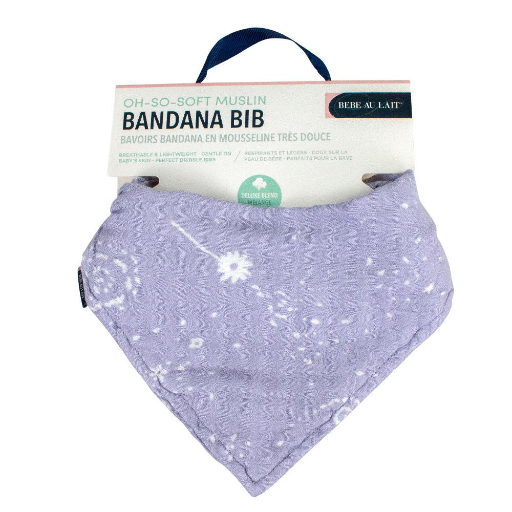 Bebe Au Lait Oh-So-Soft Muslin Bandana Bib (14 Designs) - Pupsik Singapore