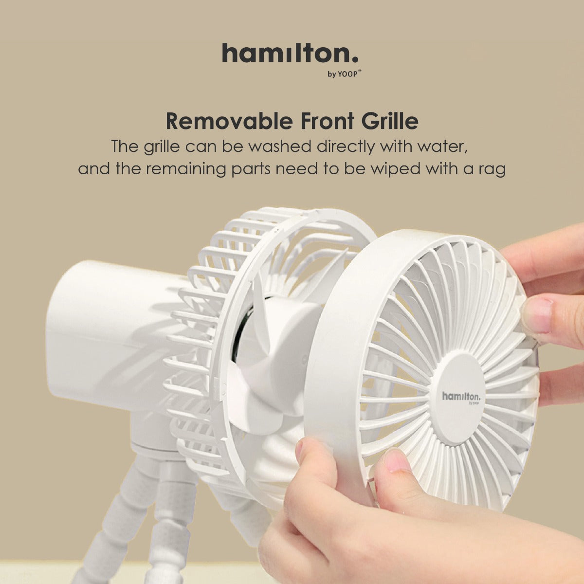 Hamilton Tripod Rotary Fan (2 Colors)