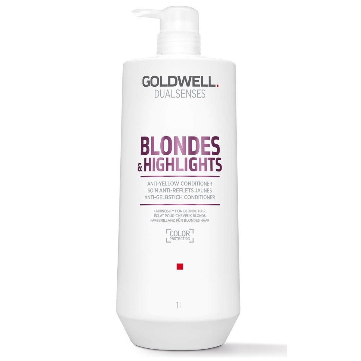 Goldwell DualSenses Blondes and Highlights Anti-Yellow Conditioner, 1L - Exp 08/26