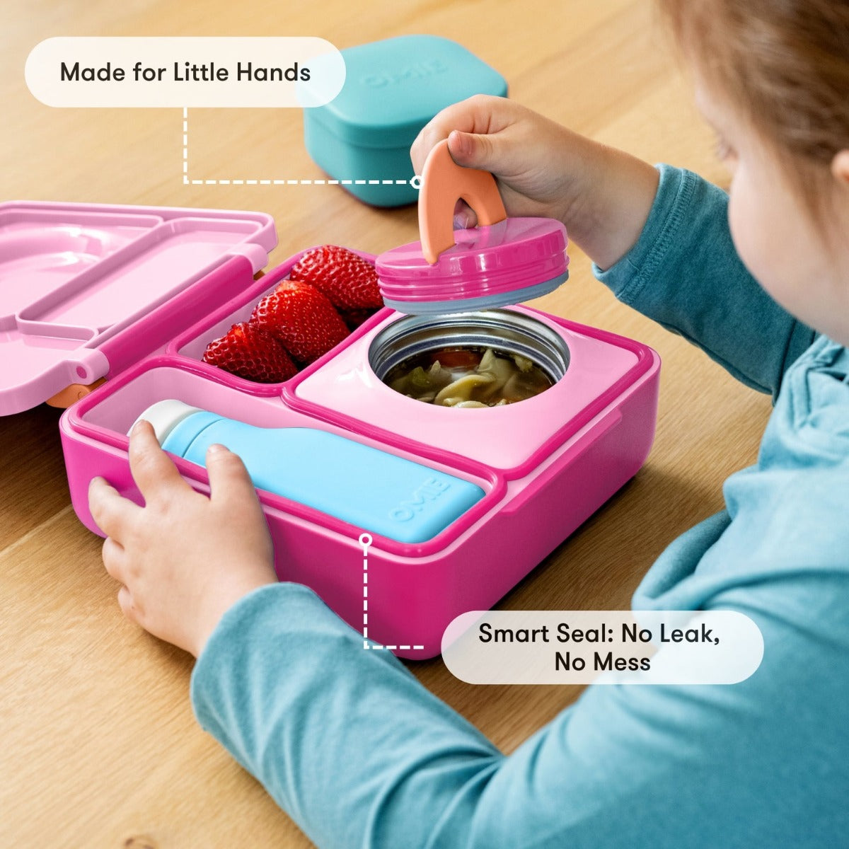 OmieBox Hot & Cold Insulated Bento Box (11 Colours)