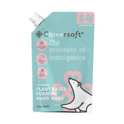 Cloversoft 99.99% Antibacterial Foaming Hand Wash Refill Bag, 500ml - Patchouli & Rose (Exp 07/28)