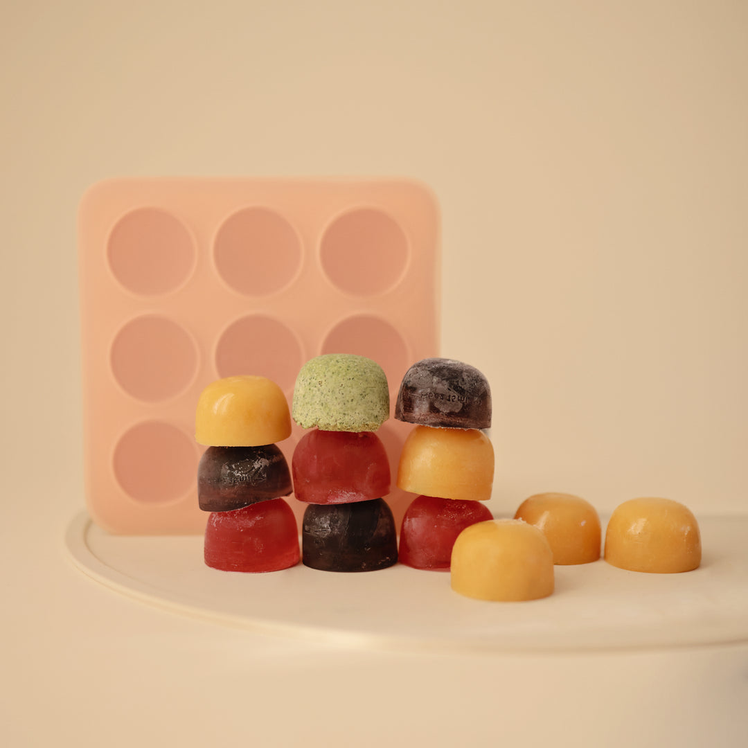 Mushie Baby Food Freezer Tray, 9 x 1.5oz (2 Colors) - Pupsik Singapore