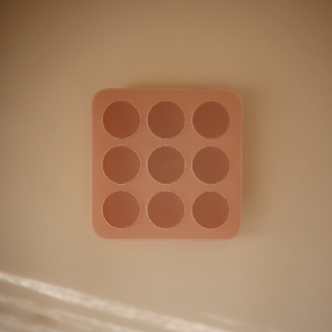 Mushie Baby Food Freezer Tray, 9 x 1.5oz (2 Colors) - Pupsik Singapore