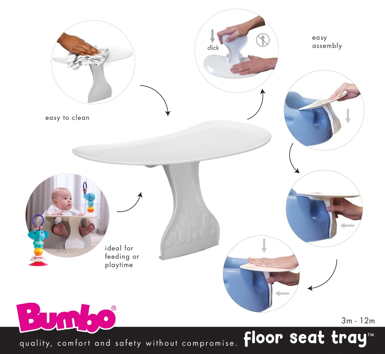 Bumbo Floor Seat Tray
