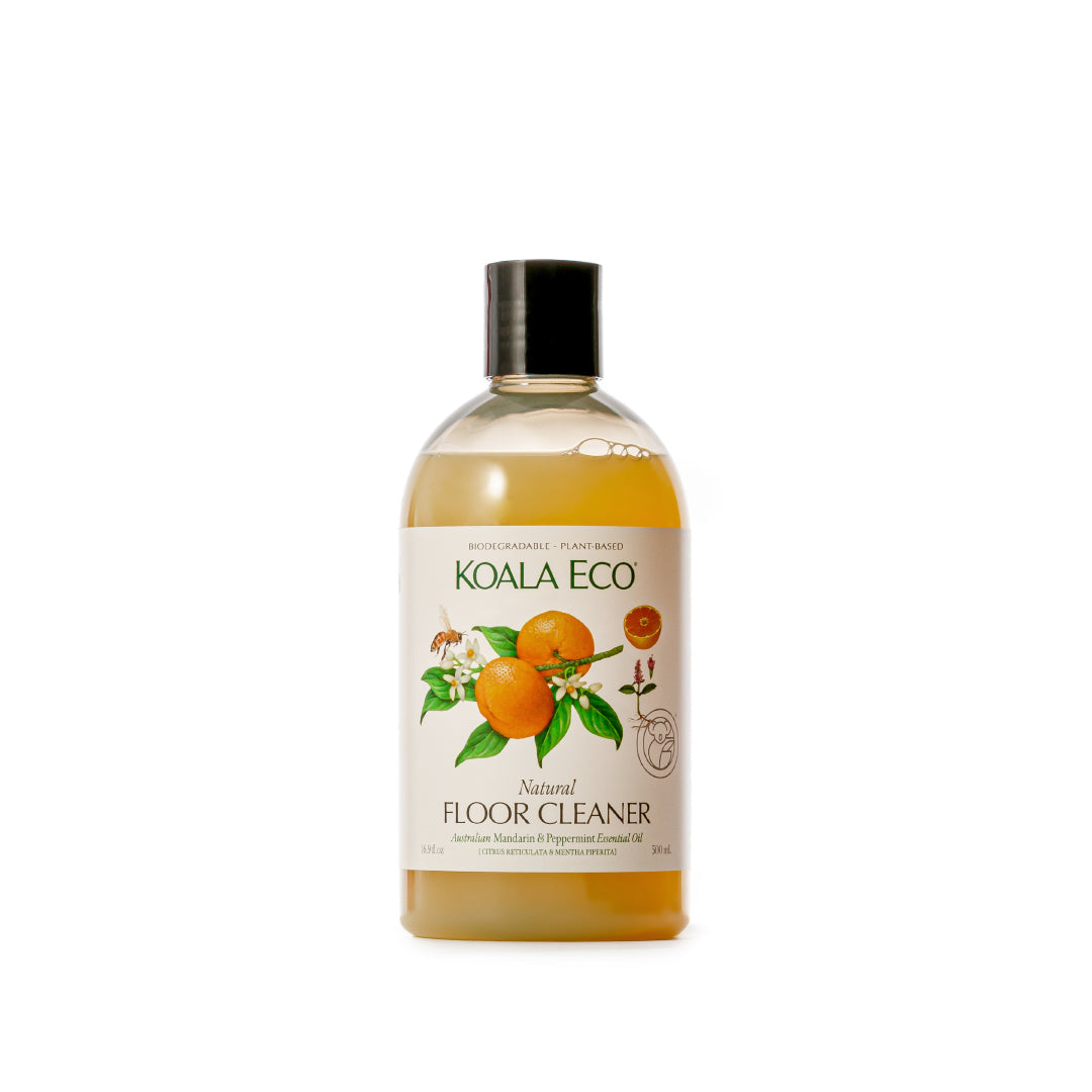 Koala Eco Natural Floor Cleaner, 500ml - Mandarin & Peppermint (Exp 07/27)
