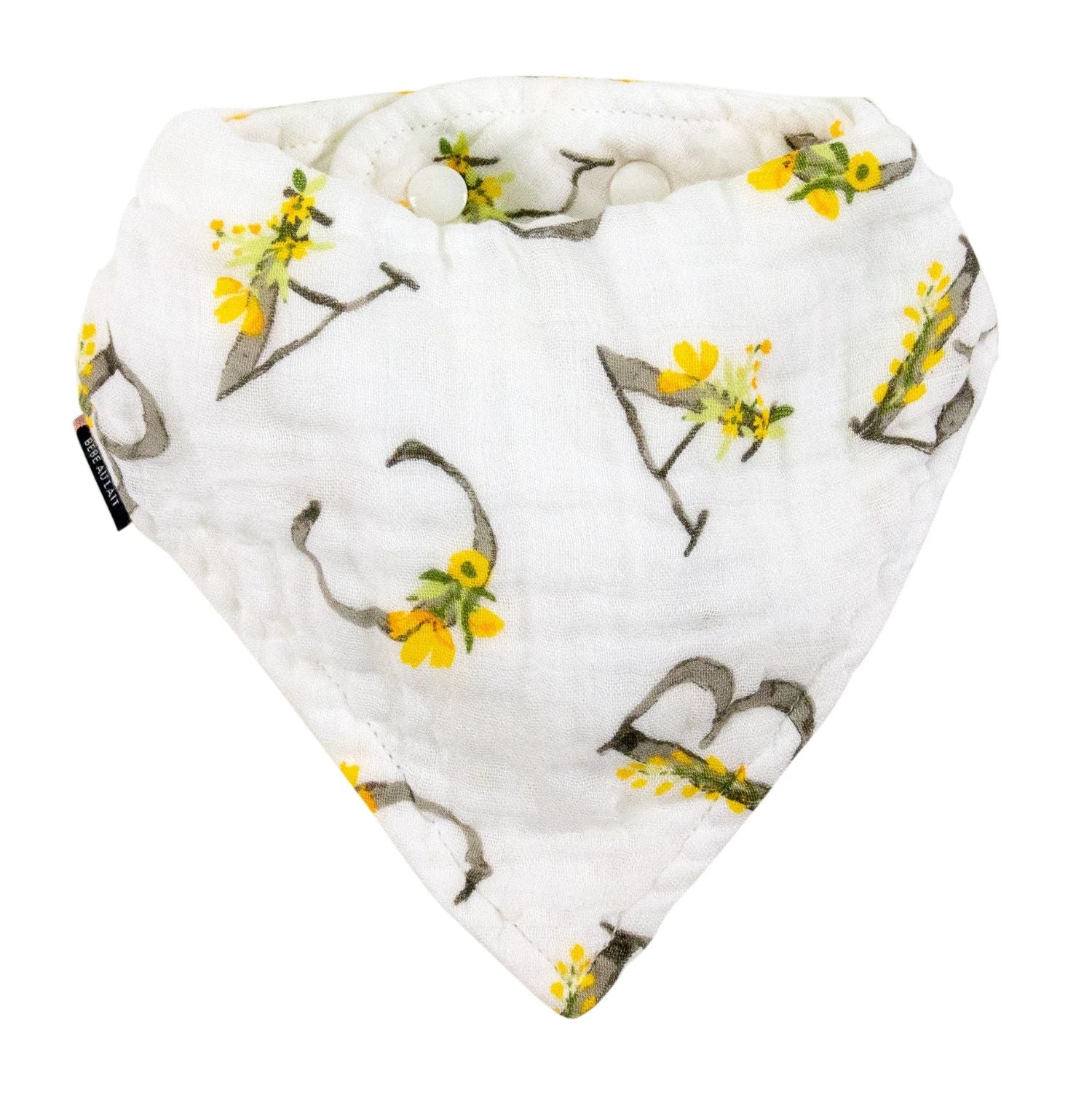 Bebe Au Lait Oh-So-Soft Muslin Bandana Bib (14 Designs) - Pupsik Singapore