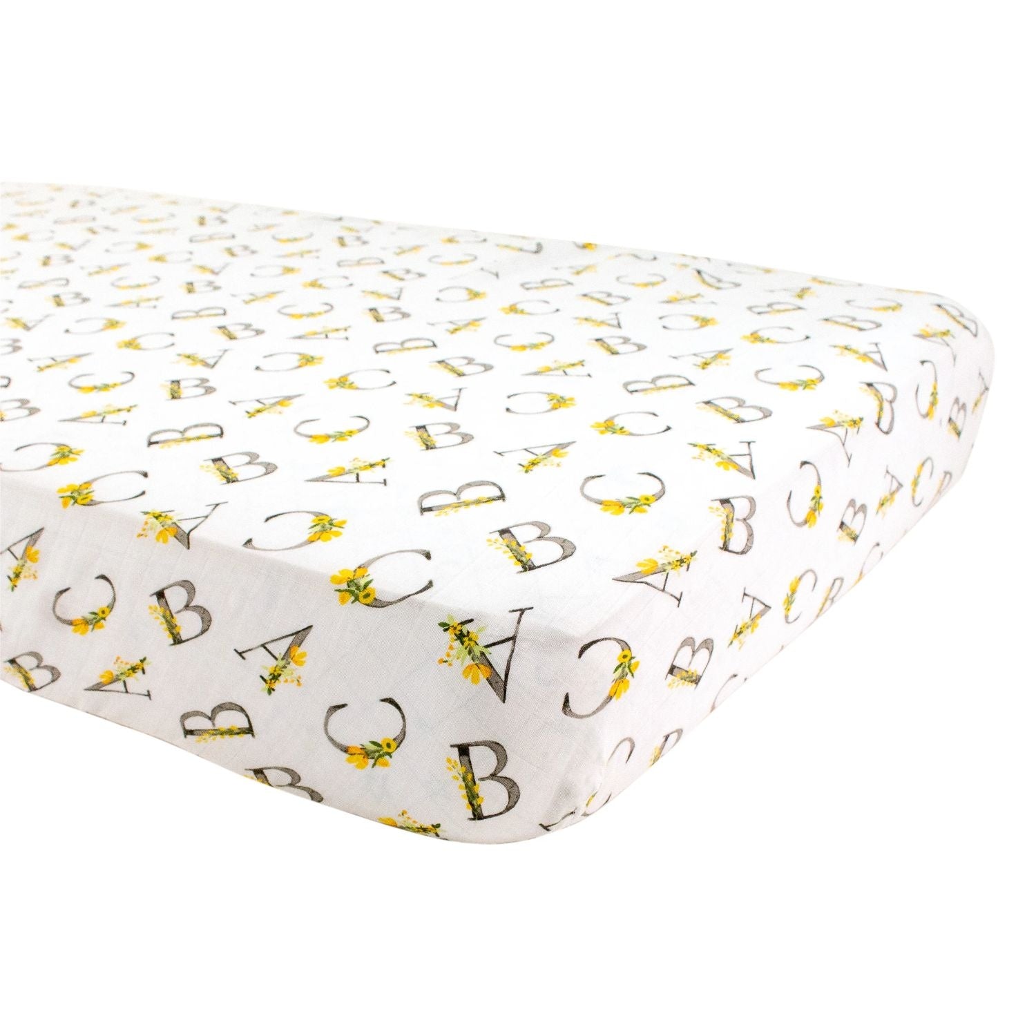 Bebe Au Lait Luxury Muslin Fitted Crib Sheet (70x130cm) (7 Designs) - Pupsik Singapore