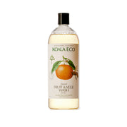 Koala Eco Natural Fruit & Vegetable Wash, 1L Refill - Mandarin Essential Oil (Exp 03/27)