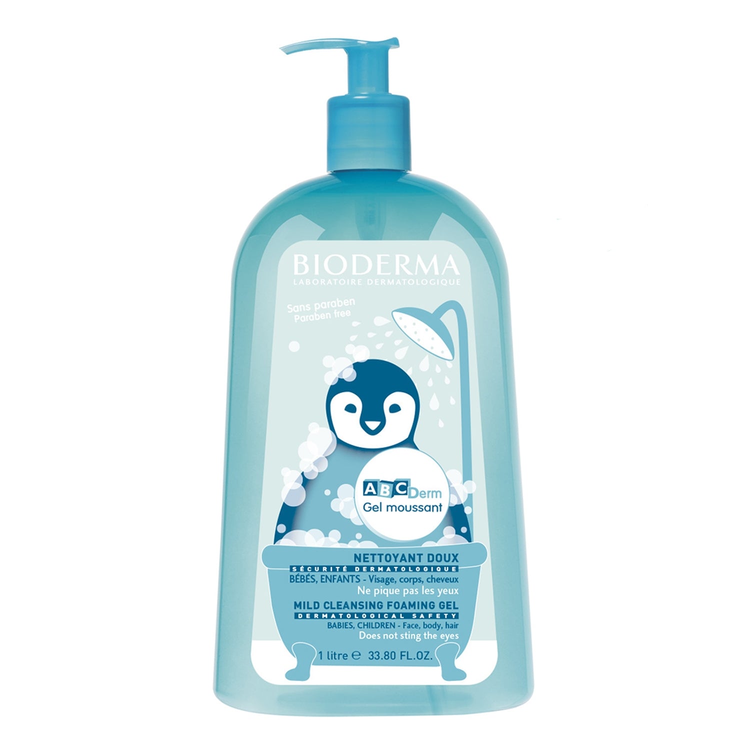Bioderma ABCDerm Shower Gel (Gel moussant), 1L - exp 04/27