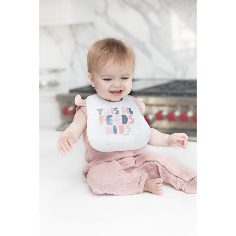 Bella Tunno Silicone Baby Bibs - This Bib Feeds (3 designs) - Pupsik Singapore