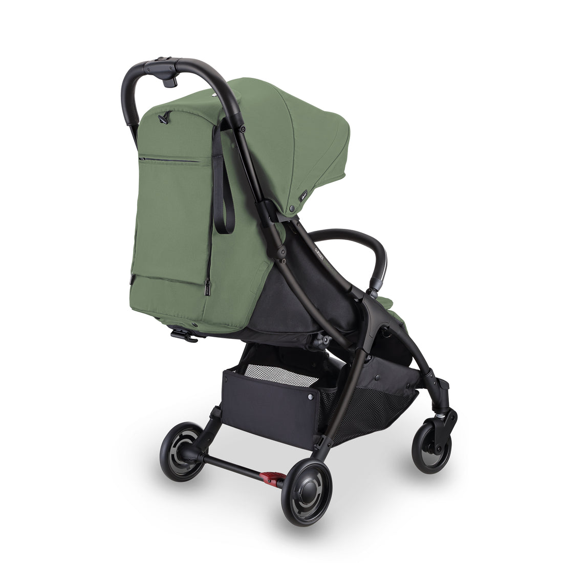 Globber Stroll Lite Compact and Foldable Stroller - Olive