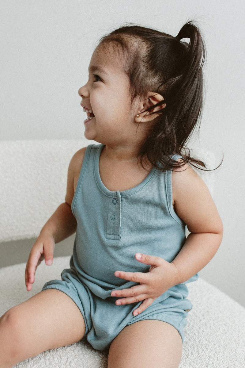 Goumi Quick Change Romper - Poolside (3 Sizes)