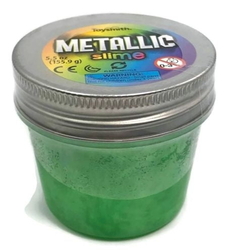 Toysmith Metallic Slime (5.5oz) (4 Colours) - Pupsik Singapore