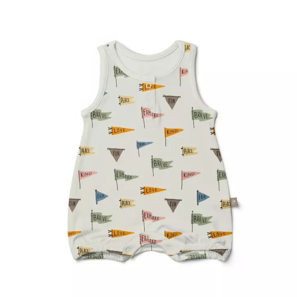 Goumi Quick Change Romper - Affirmations (3 Sizes)