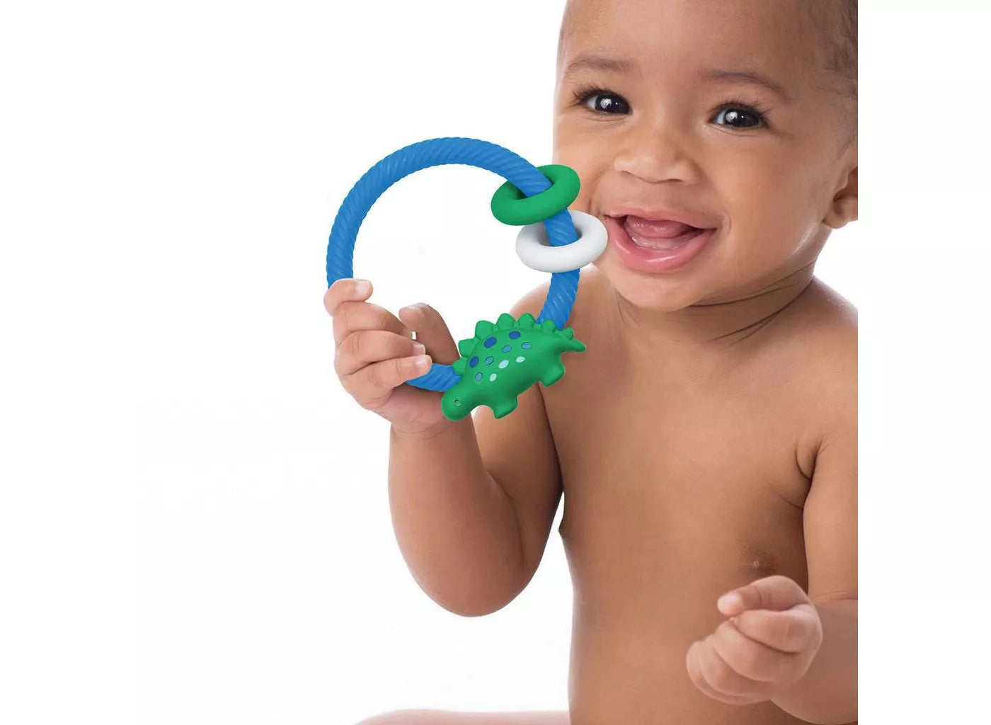 Itzy Ritzy Rattle with Teething Rings - Pupsik Singapore