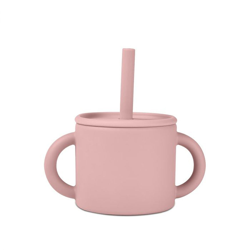 Biomom No-Spill Double-Handled Silicone Sippy Cup, 180ml (5 colors) - Pupsik Singapore