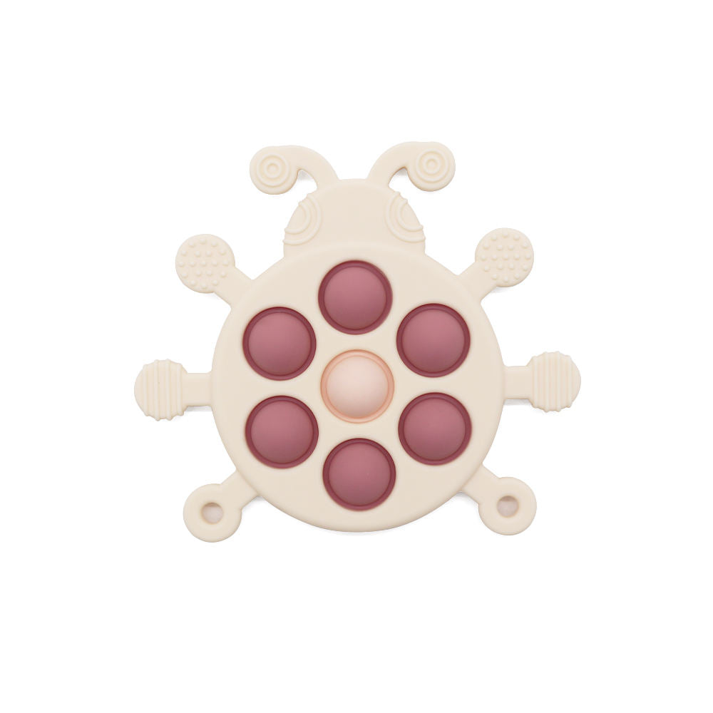 Biomom Pop It Ladybug Fidget Toy (3 Colors) - Pupsik Singapore