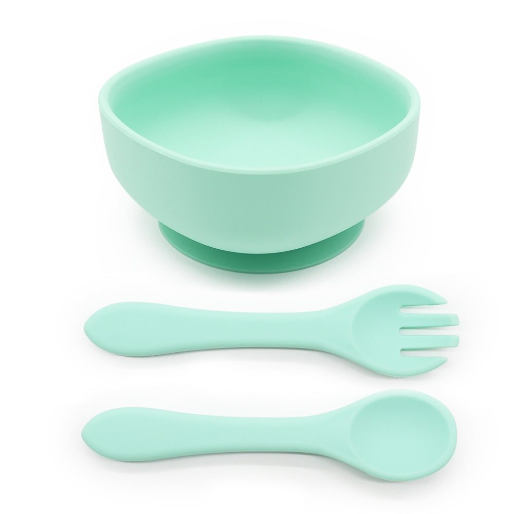 Biomom Silicone Suction Toddler Bowl Set (12 Colours)