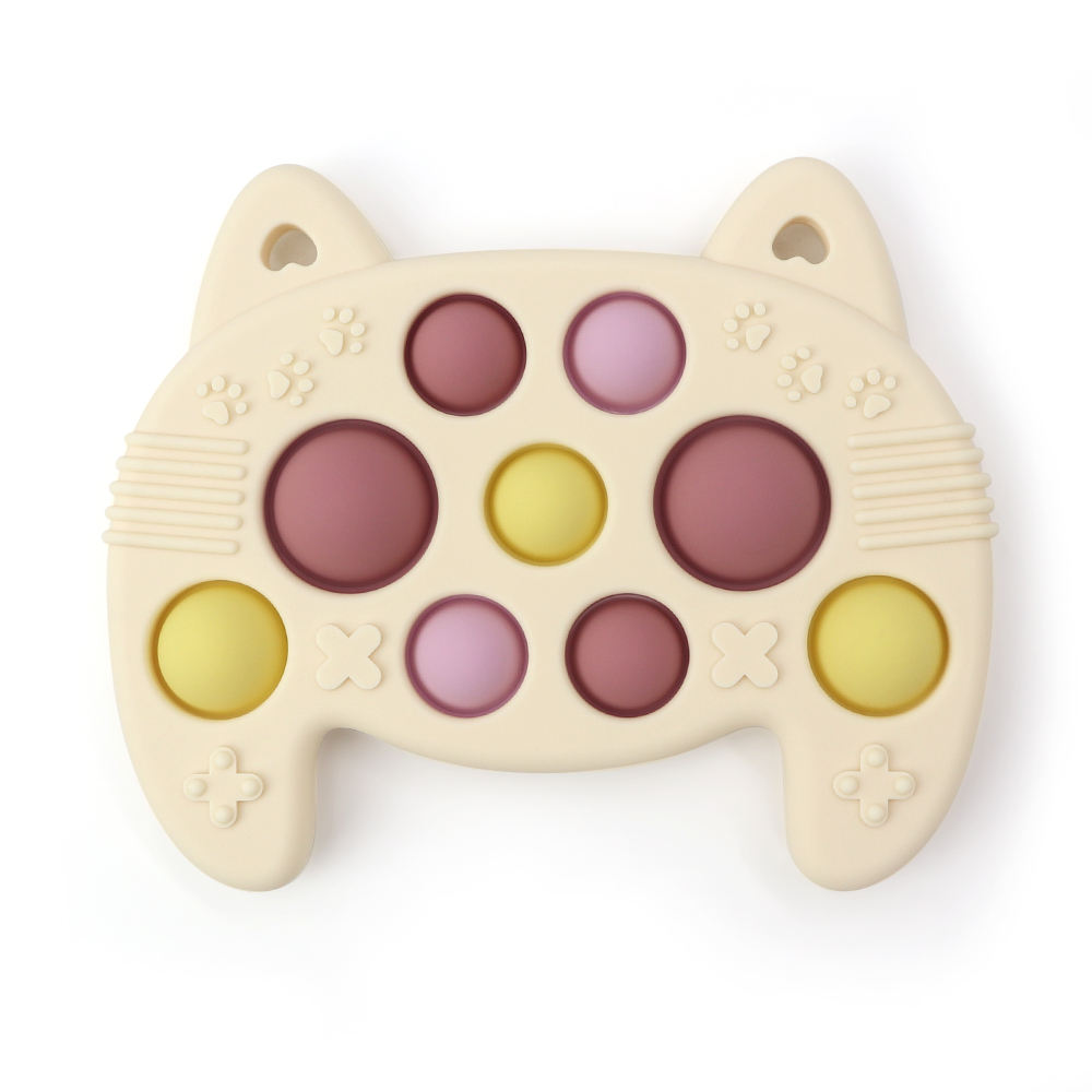 Biomom Pop It Cat Controller Fidget Toy (2 Colors) - Pupsik Singapore