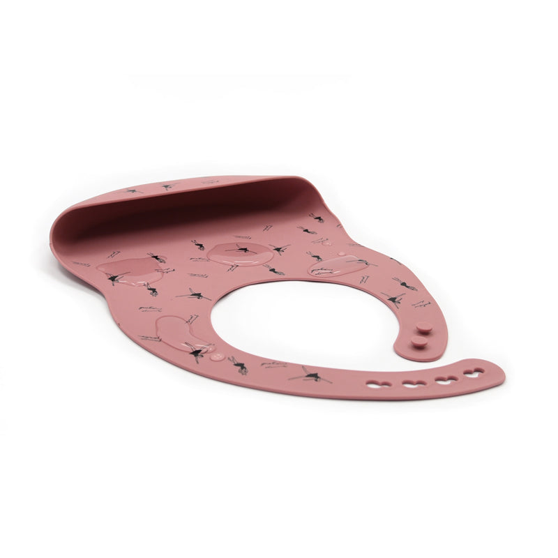 Biomom Silicone Round Baby Bib (11 Designs) - Pupsik Singapore