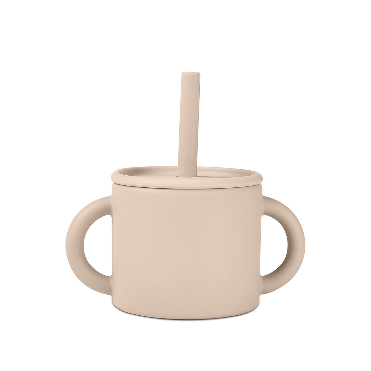 Biomom No-Spill Double-Handled Silicone Sippy Cup, 180ml (5 colors) - Pupsik Singapore