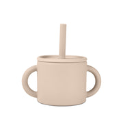 Biomom No-Spill Double-Handled Silicone Sippy Cup, 180ml (5 colors)