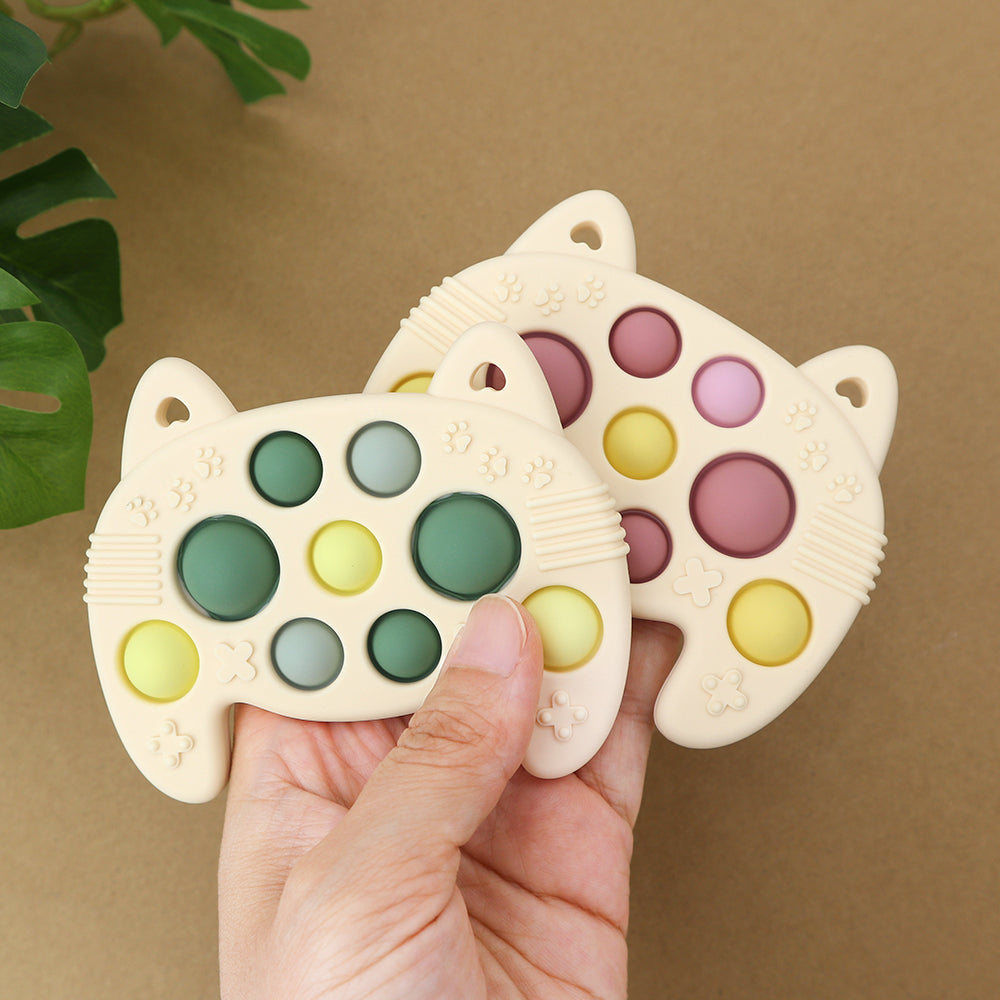 Biomom Pop It Cat Controller Fidget Toy (2 Colors)