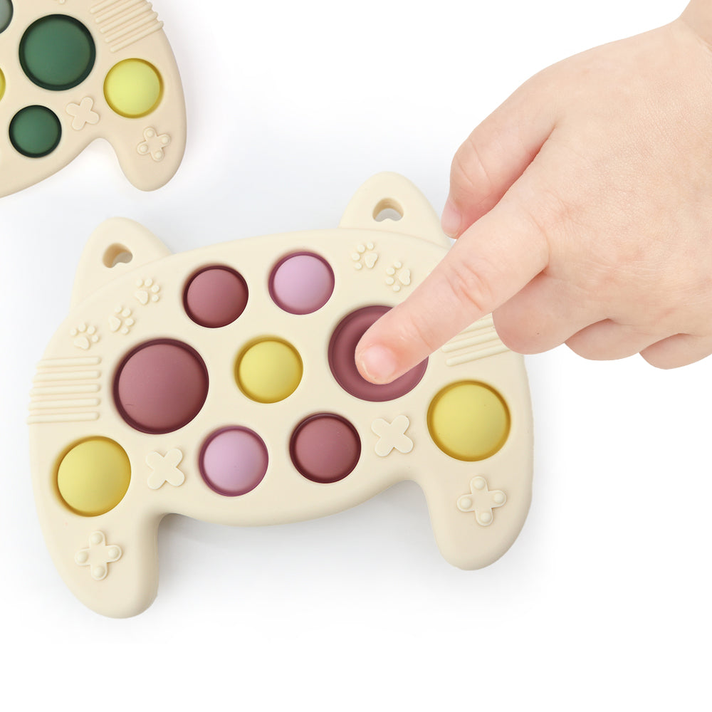 Biomom Pop It Cat Controller Fidget Toy (2 Colors) - Pupsik Singapore