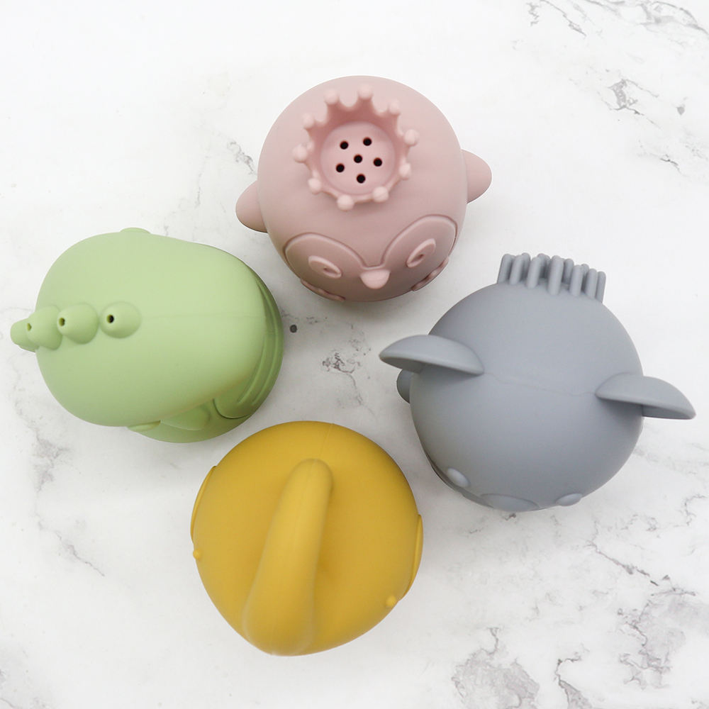 Biomom Bath Squirters, 4pk (2 Designs) - Pupsik Singapore