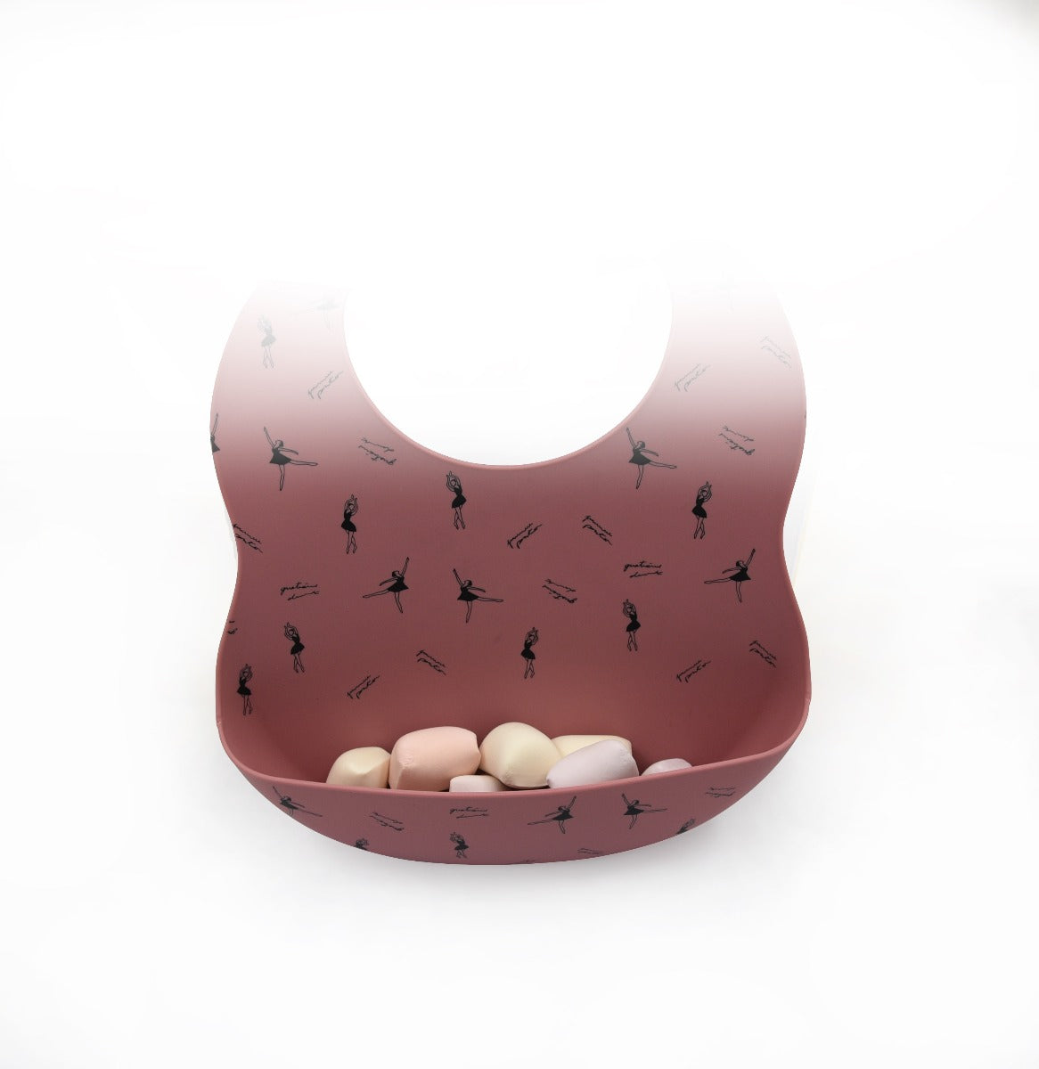 Biomom Silicone Round Baby Bib (11 Designs) - Pupsik Singapore
